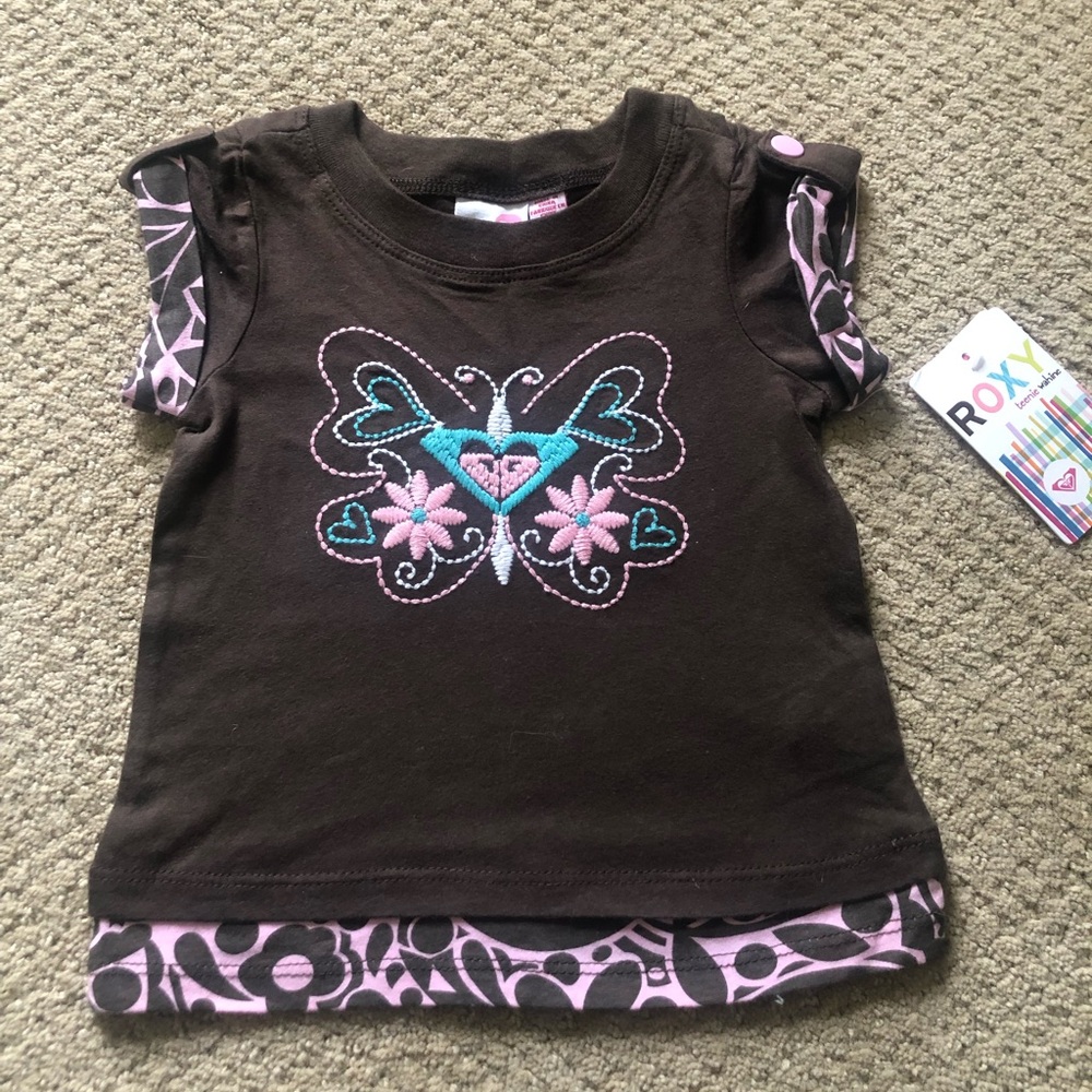 Roxy top 18 months NWT